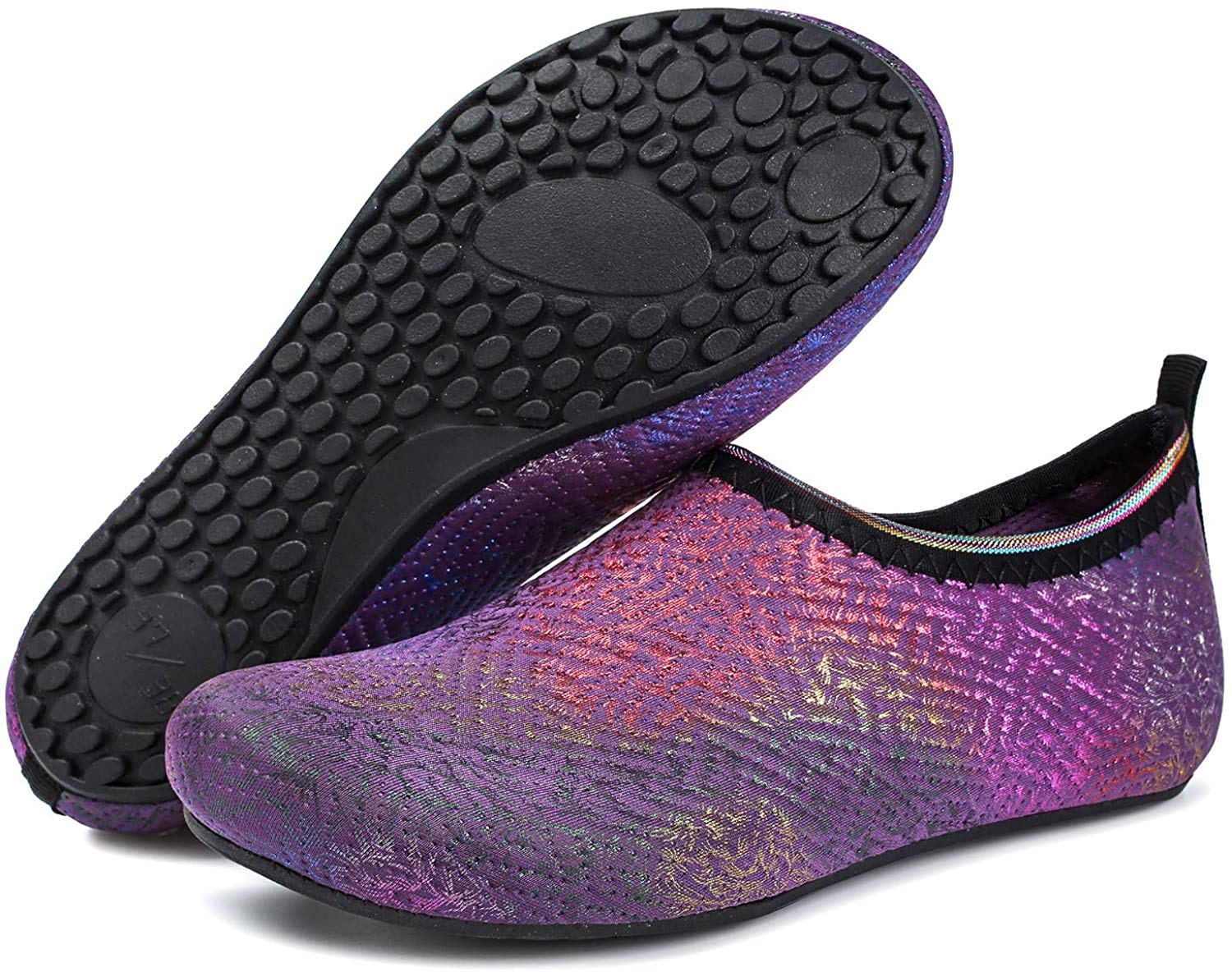 BARERUN Barefoot Quick-Dry Water Shoes for Men & Women - Lightweight Aqua Socks for Swimming, Beach, Pool, Surfing, Yoga & Outdoor Water Activities