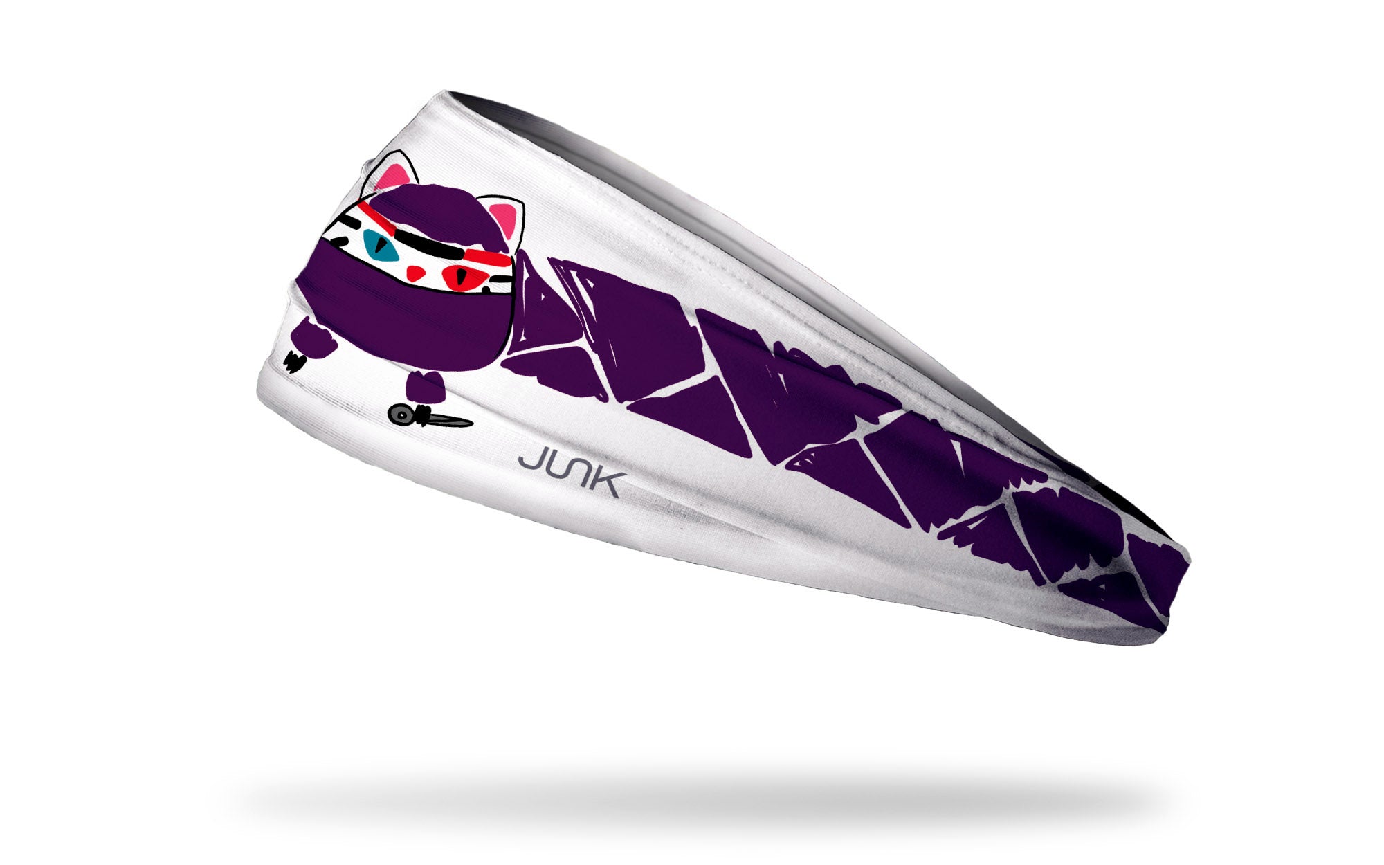 Ninja Cat Big Bang Lite Headband - Adjustable Comfort Headband for Women & Men - Perfect for Running, Yoga, Workouts & Sports - Cute Cat Ear Design for Cosplay & Costume Parties