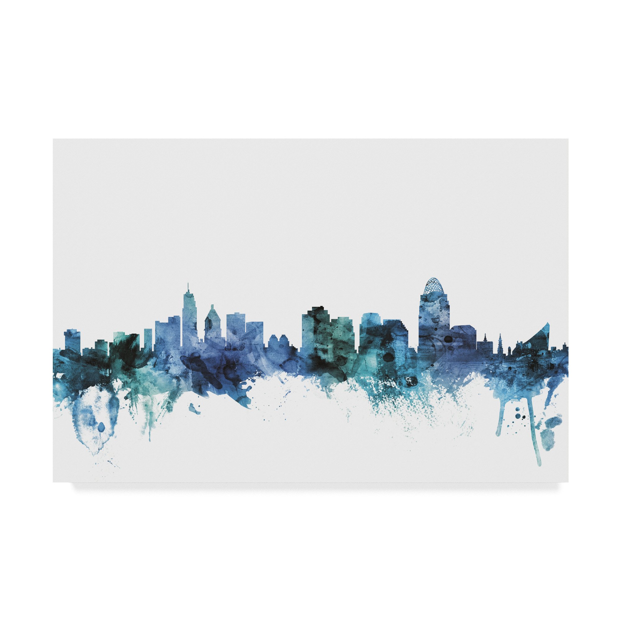 Trademark Fine Art Michael Tompsett Canvas Print - Vibrant Multicolor Wall Art for Living Room, Bedroom & Office Decor