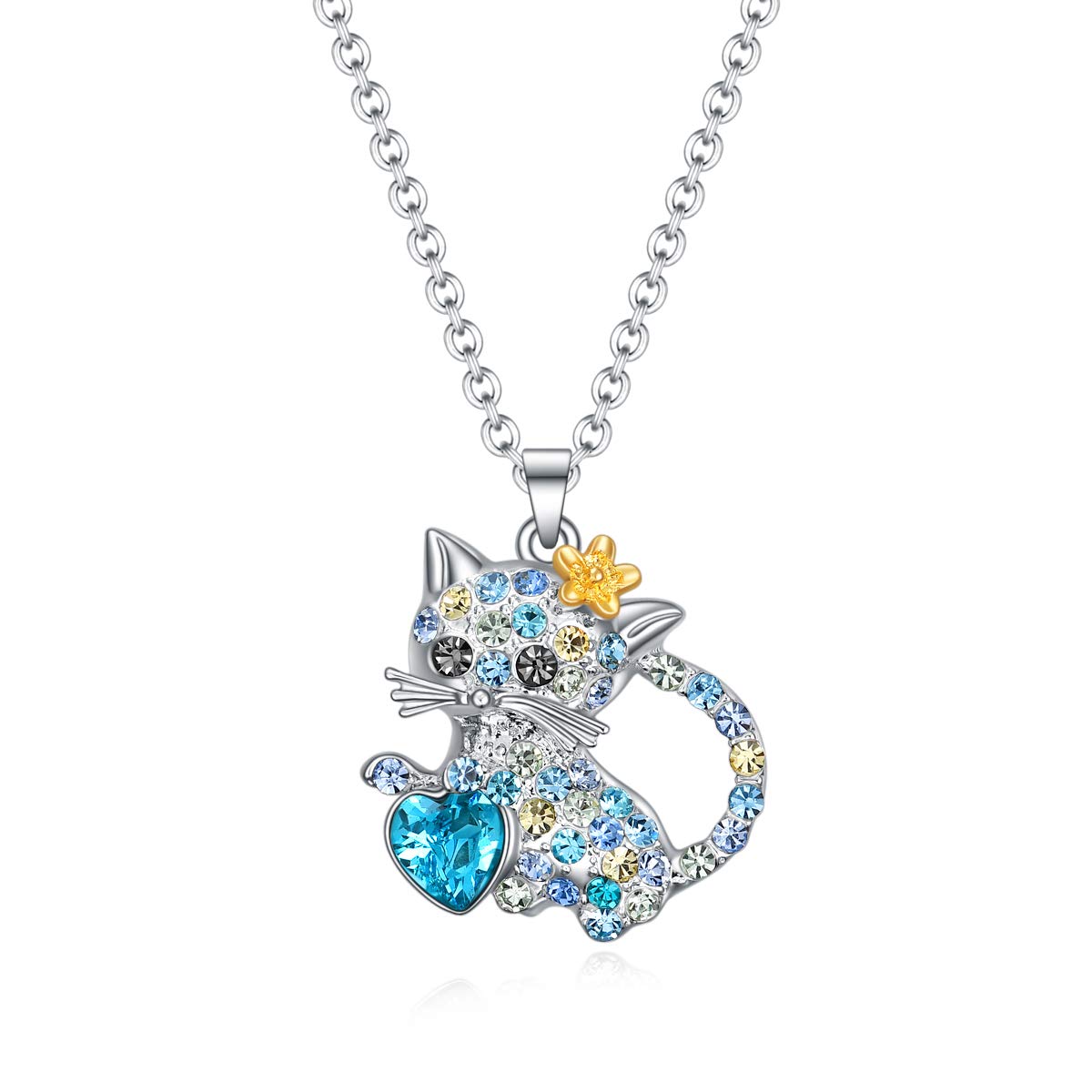 Stylish Cat Necklace for Women & Girls - Perfect Gift for Cat Lovers | Elegant Jewelry for Everyday Wear & Special Occasions