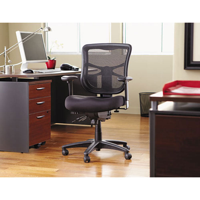 Ergonomic Mesh Mid Back Office Chair with Adjustable Height & Lumbar Support - Perfect for Home Office, Gaming, and Workspaces