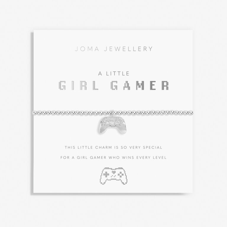 Joma Jewelry Bracelet for Little Girls - Cute Gamer Charm Bracelet for Kids | Perfect Gift for Birthday, Christmas & Special Occasions