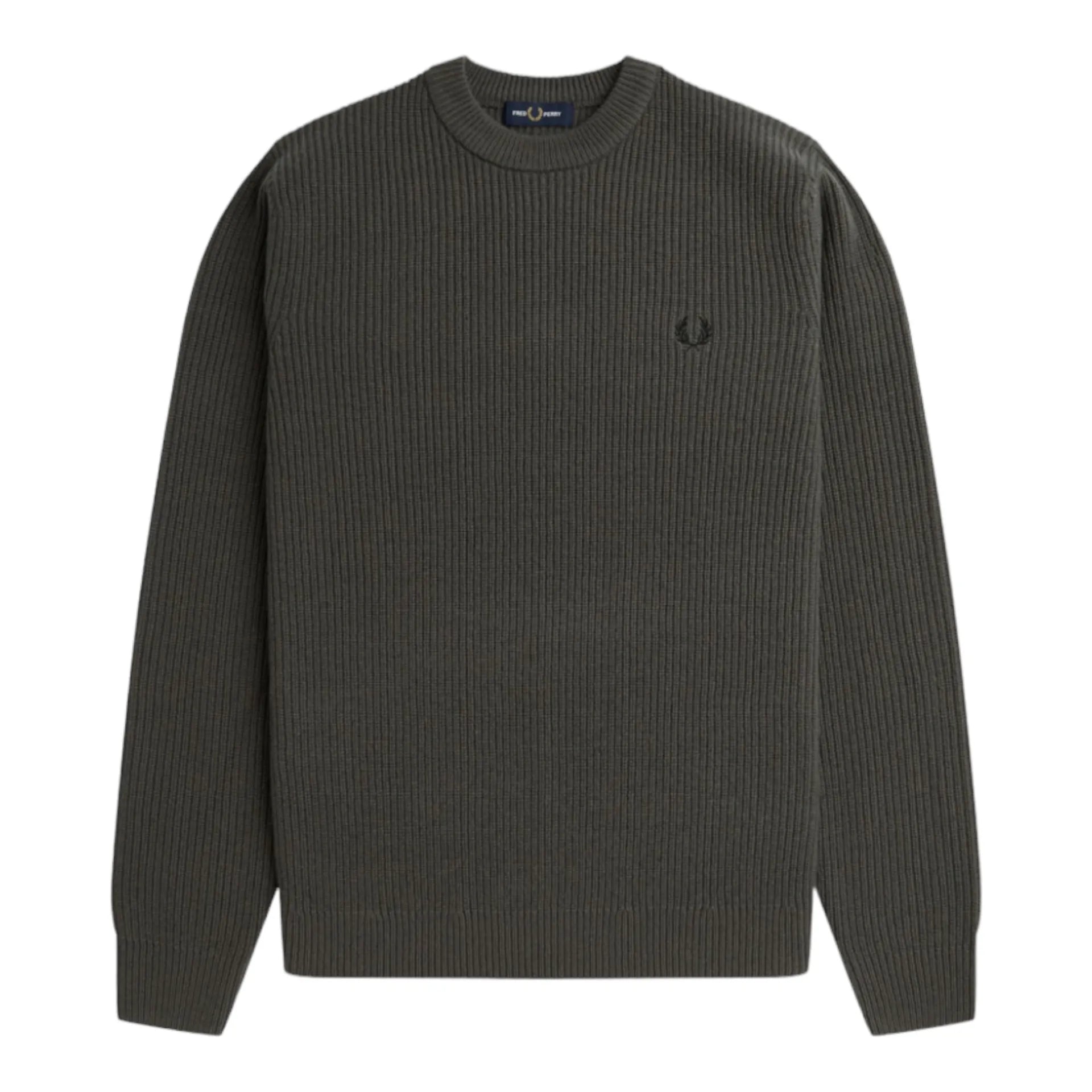 Fred Perry Lambswool Jumper for Men & Women - Classic British Knitwear, Warm Winter Sweater - Perfect for Casual Outfits, Office Wear & Holiday Gifts