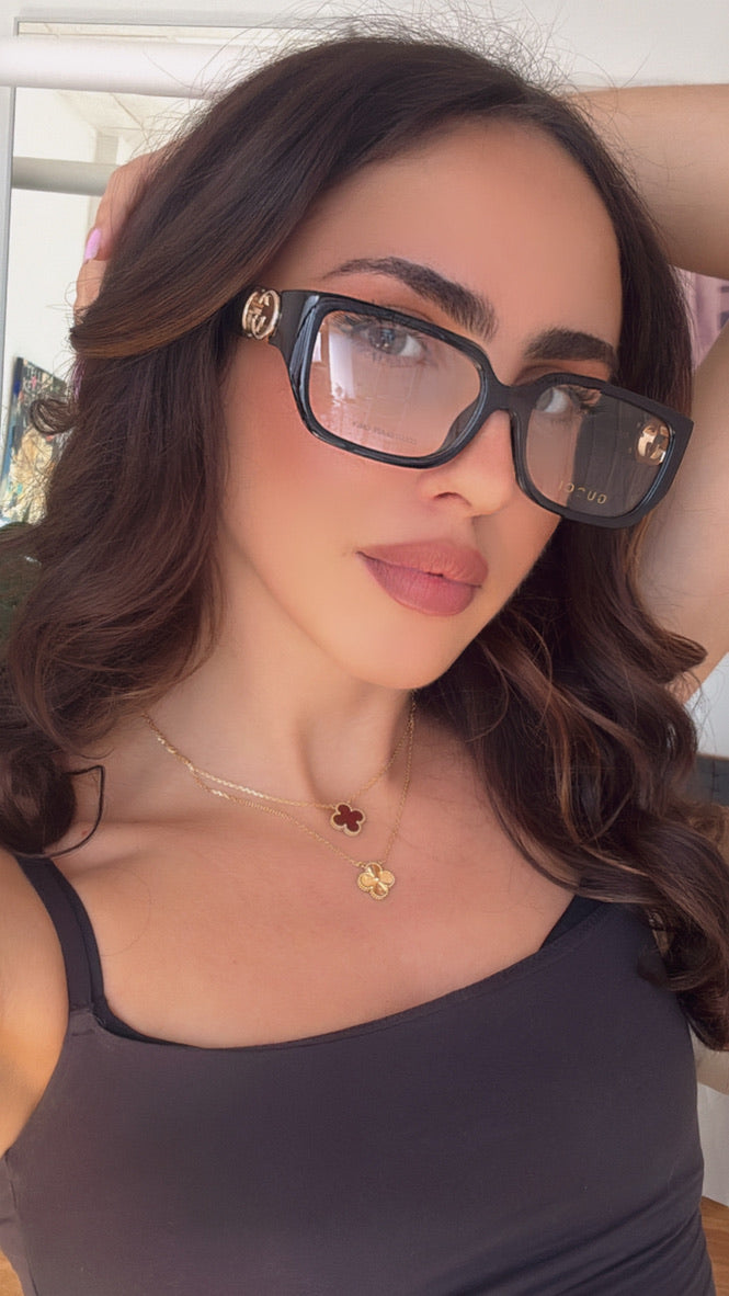 Gucci GG1694OA Square Sunglasses - Black Classic Designer Frames for Women & Men | Perfect for Outdoor Activities, Fashion Accessories & UV Protection