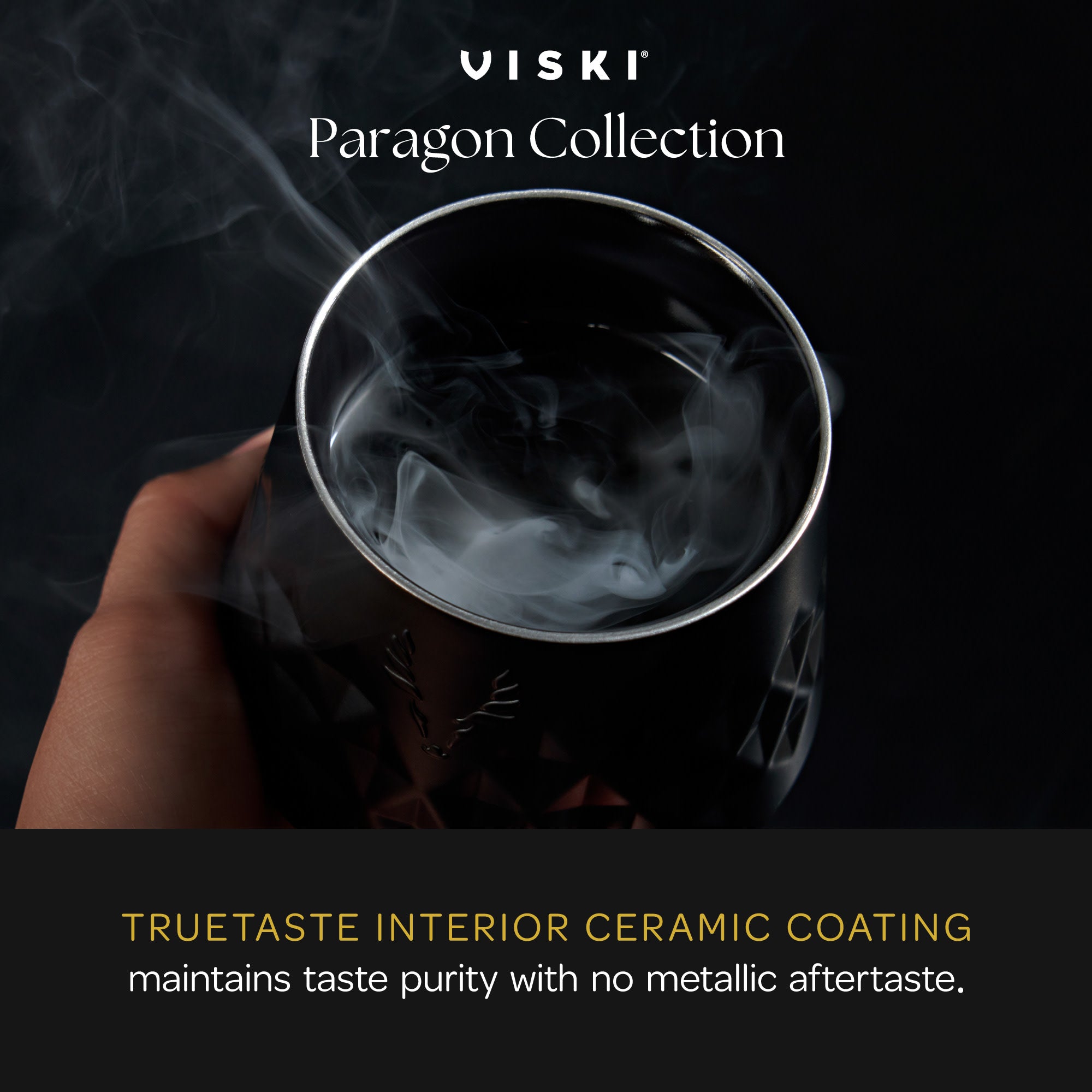 Premium Paragon Stainless Steel Whiskey Taster Set in Platinum Finish - Perfect for Bourbon, Scotch & Whiskey Tasting, Gifts & Home Bar Accessories