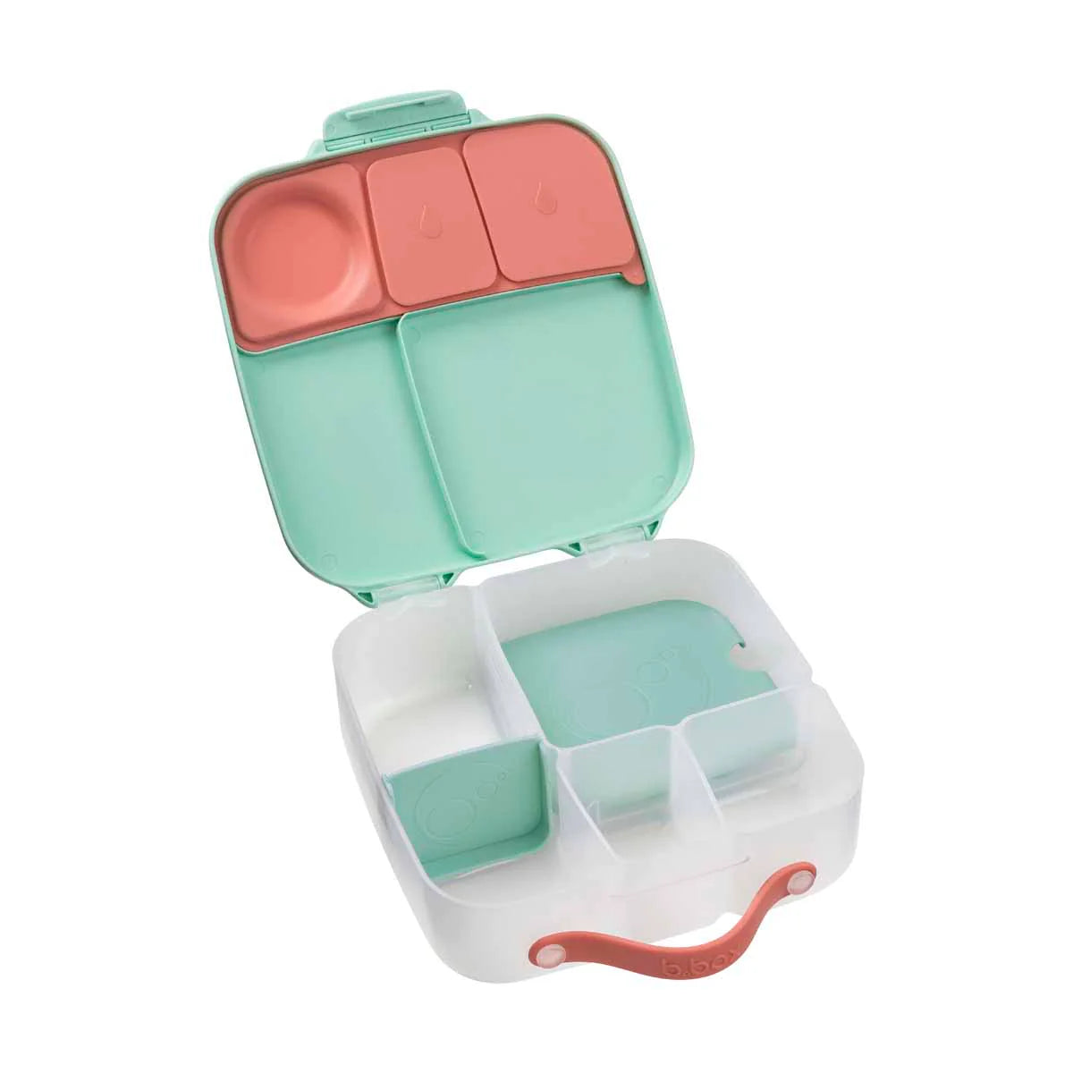 b.box Kids Insulated Lunch Box - Little Mermaid Themed, Leak-Proof & BPA-Free, Perfect for School, Picnics & Beach Outings