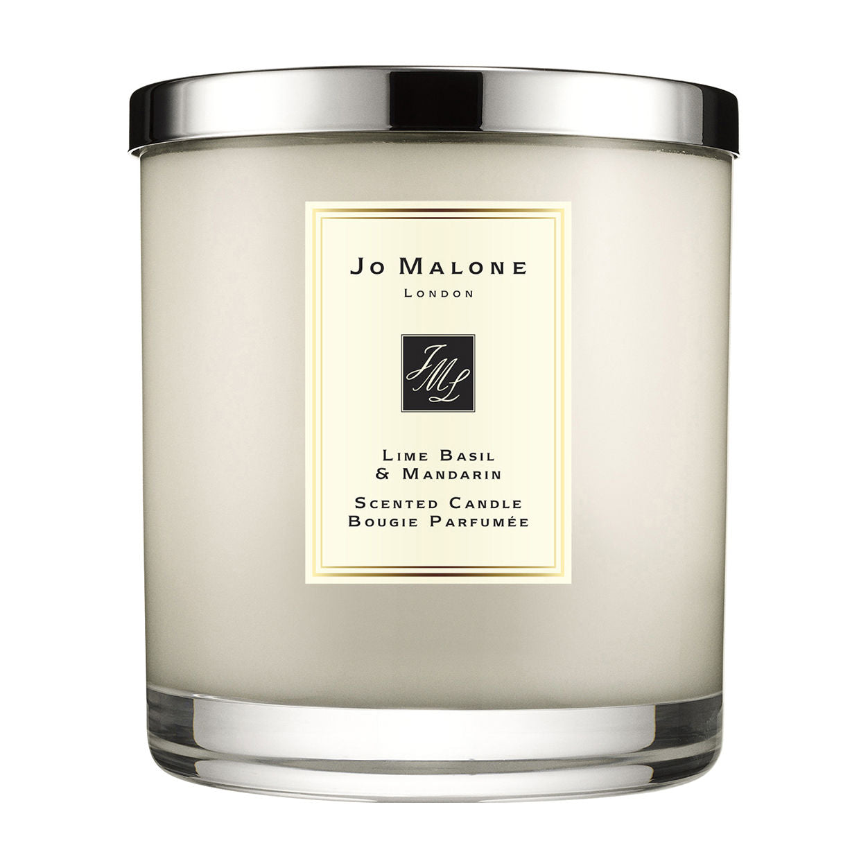 Lime Basil & Mandarin Luxury Scented Candle - Home Decor, Aromatherapy, Relaxation Gift for Spa & Bedroom