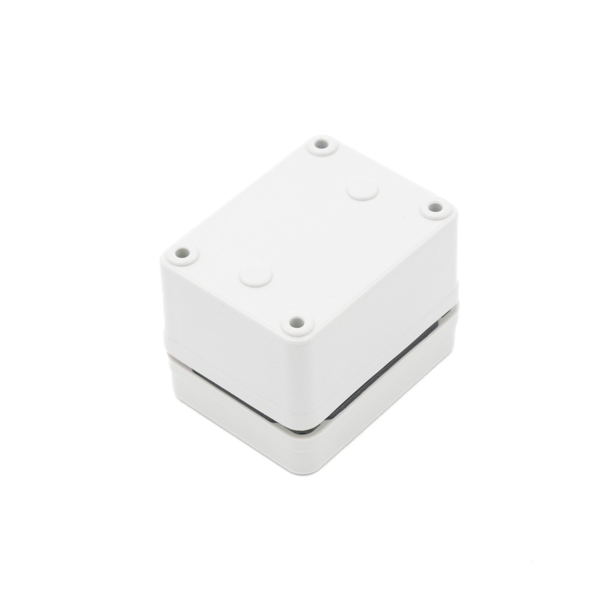 Boxco S Series 1.97 x 2.56 x 1.77 Inches (50x65x45mm) Waterproof Plastic Enclosure - IP67 Rated, IK08 Impact Resistant, Polycarbonate (PC) Grey Electrical Box with Screw Type Cover - Perfect for Outdoor Electronics, Industrial Equipment & DIY Projects