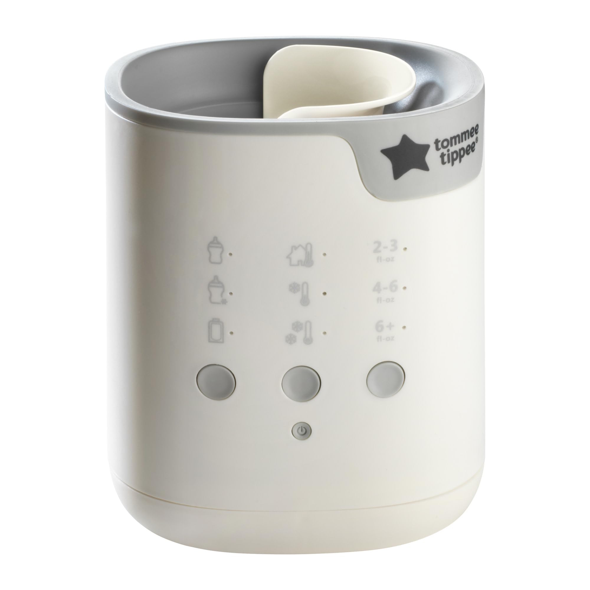 Tommee Tippee Multiwarm Bottle and Pouch Warmer - Fast Baby Bottle Warmer with Automatic Timer | Perfect for Breast Milk, Formula & Baby Food | White | Ideal for Nursery, Travel & On-the-Go Feeding