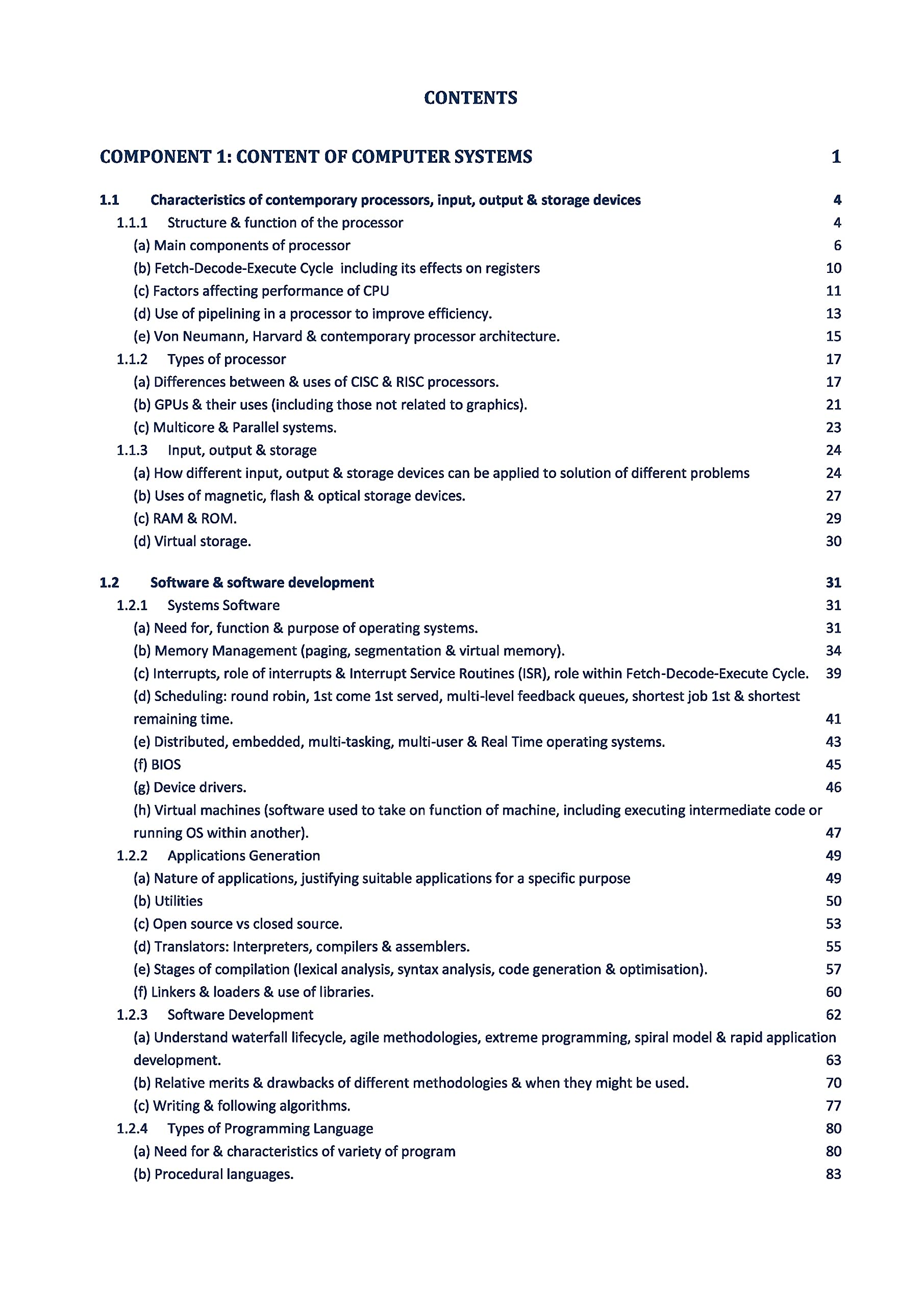 OCR A Level Computer Science H446 Textbook - Complete Study Guide & Exam Prep for A Level Students | Perfect for Classroom Learning & Self-Study