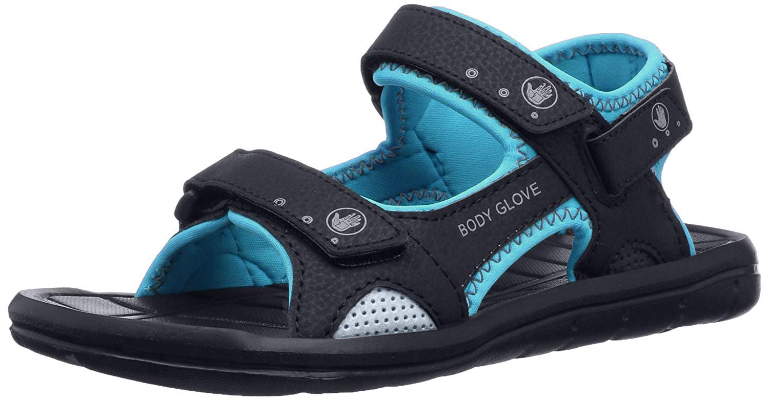 Body Glove Women's Trek Sandals - Comfortable Hiking & Water Shoes for Outdoor Adventures, Beach Walking, and Travel