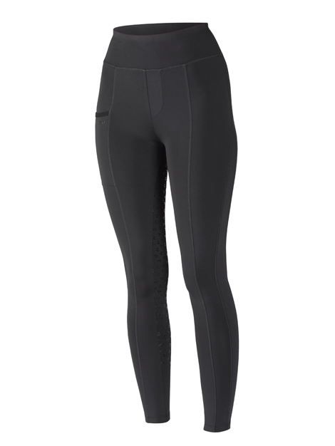 Aubrion Hudson Kids' Riding Tights - Breathable Equestrian Pants for Horseback Riding & English Show Jumping