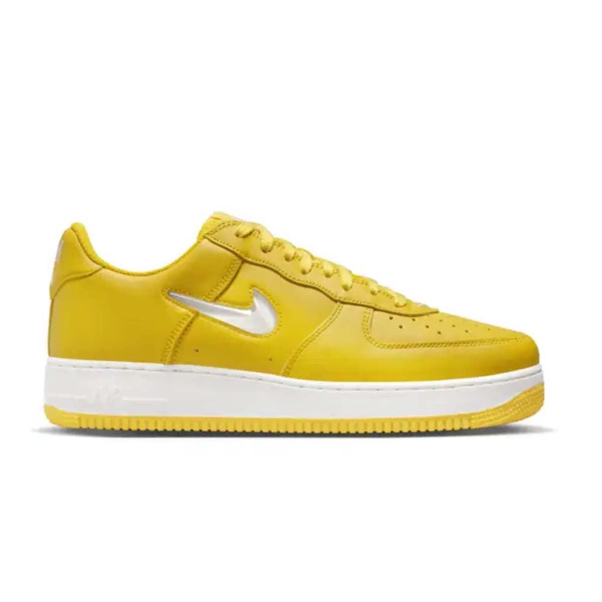 Nike Air Force 1 Low '07 Jewel Sneakers - Speed Yellow Limited Edition | Comfortable Basketball Shoes for Men & Women | Perfect for Casual Wear, Street Style & Sneaker Collection