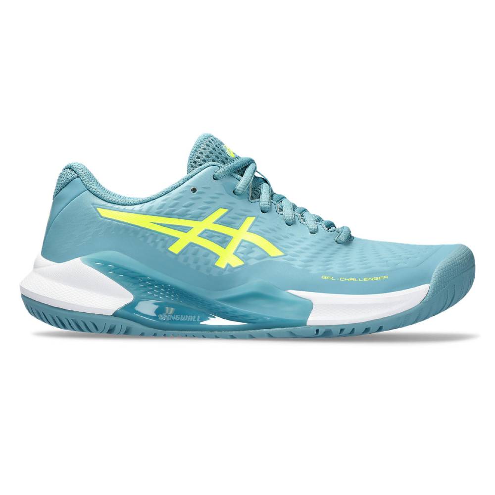 ASICS Gel Challenger 14 Women's Tennis Shoes - Lightweight & Supportive Court Sneakers for Women (Blue/Yellow) | Perfect for Competitive Matches & Daily Training