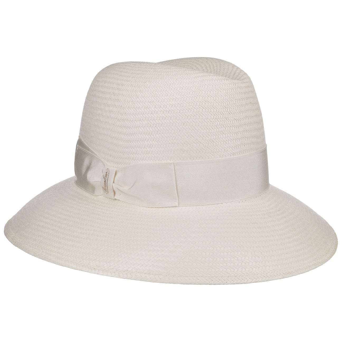 Borsalino Panama Floppy Hat for Women - Wide Brim Sun Hat for Beach, Travel & Summer Outdoor Activities