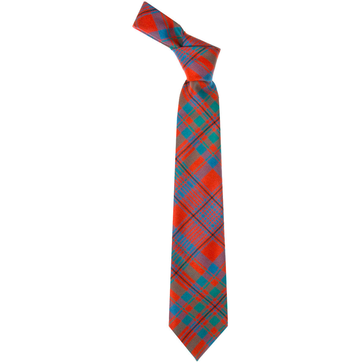 Murray of Tullibardine Ancient Tartan Tie - Premium Scottish Wool Necktie for Men - Perfect for Weddings, Business Meetings & Formal Occasions