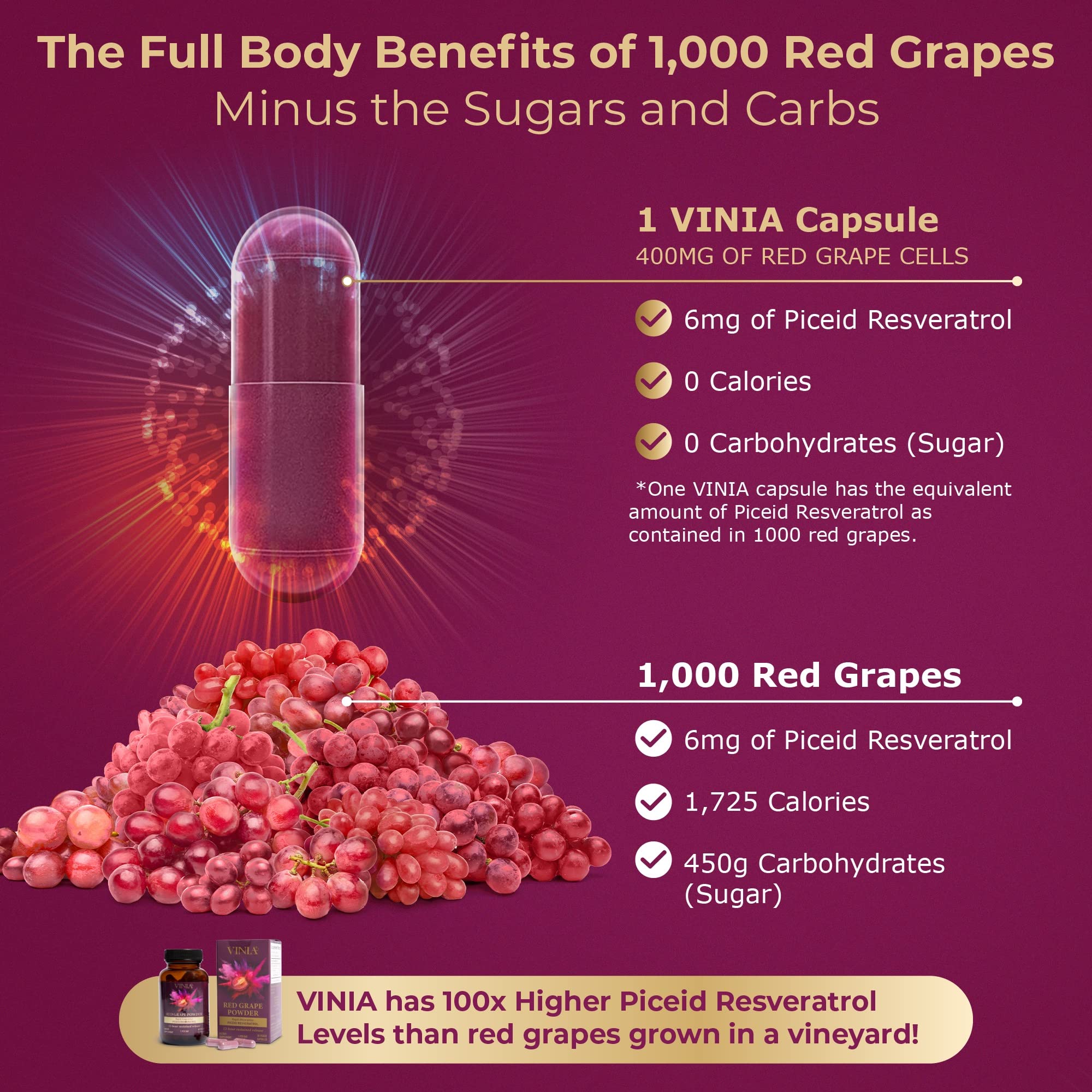 12-Hour Long-Lasting Piceid Resveratrol Supplement | Nitric Oxide Booster for Heart Health & Blood Flow | Vegan Non-GMO Superfood Powder | Keto-Friendly Oxygen Support | 60-Day Supply | Perfect for Active Lifestyles & Cardiovascular Wellness