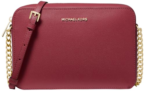 Gold-tone Hardware/Deep Red