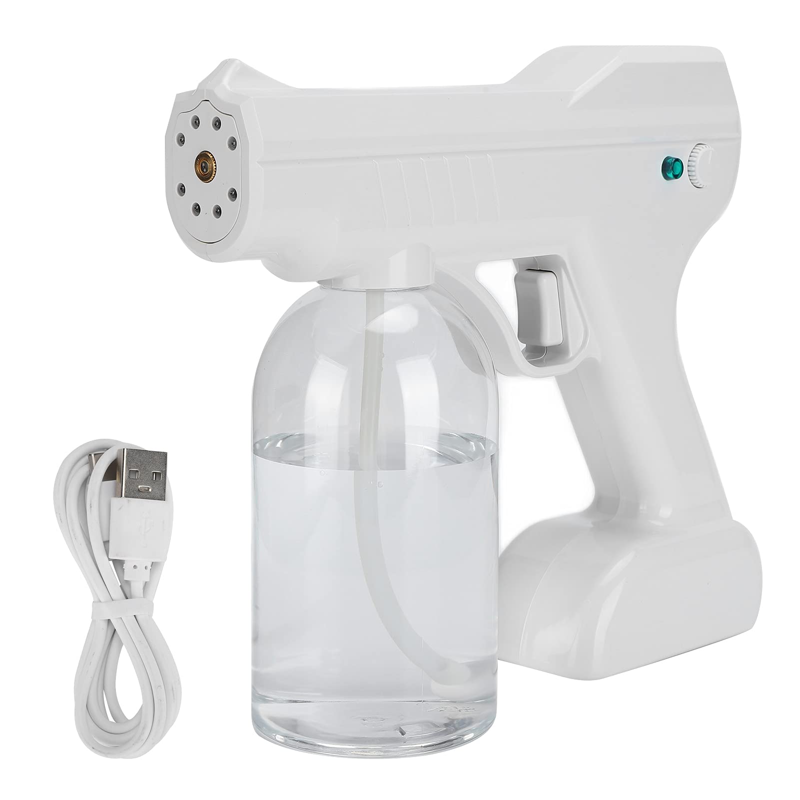 Brrnoo Nano Hair Steamer & Skin Care Tool - Portable Handheld Hair Steam Gun with Atomizer for Deep Conditioning & Hydration | Perfect for Salon, Home Hair Treatments & DIY Spa Days