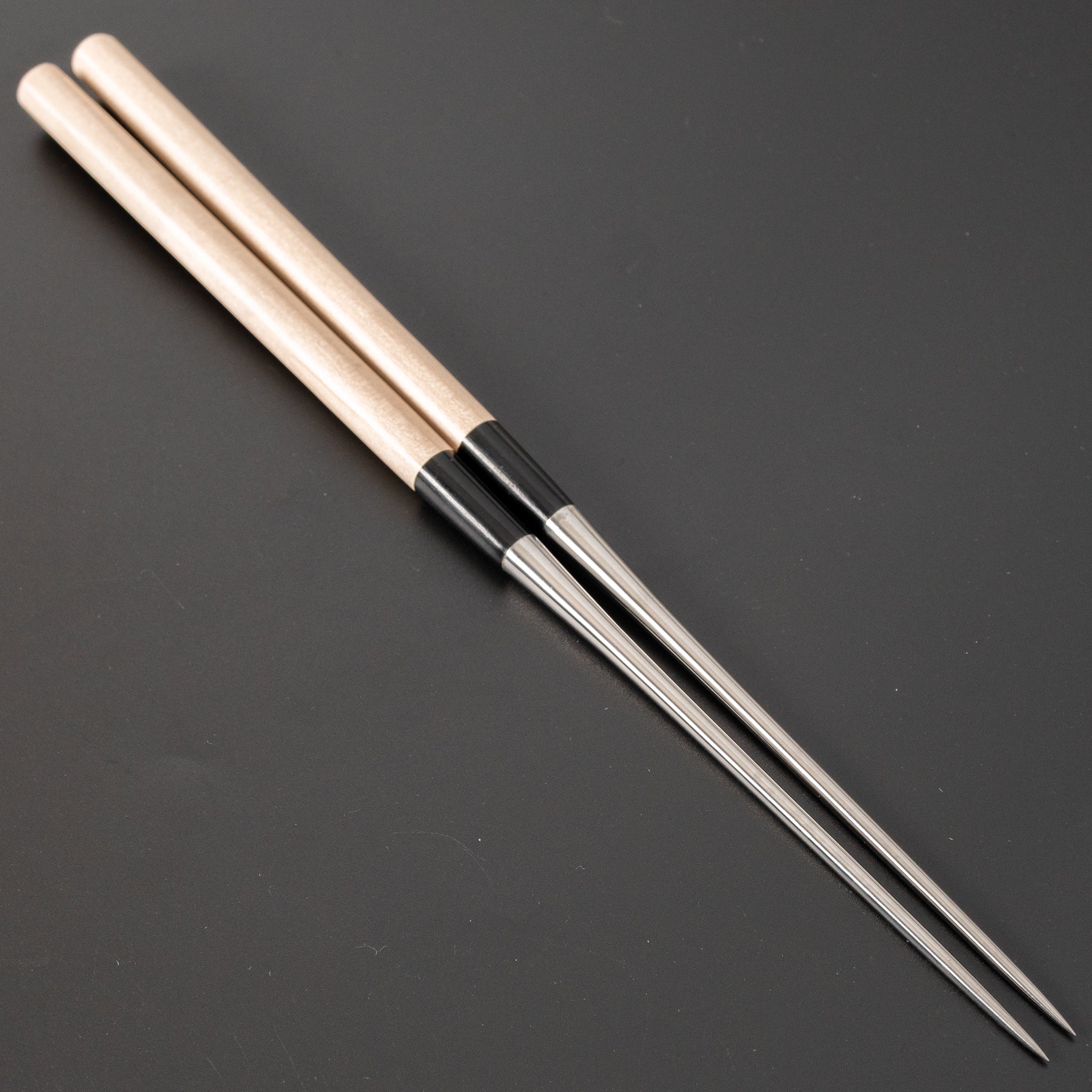 Hitohira Ho Moribashi 120mm Rounded Japanese Chopsticks - Premium Wooden Cooking & Sushi Chopsticks for Home & Restaurant Use