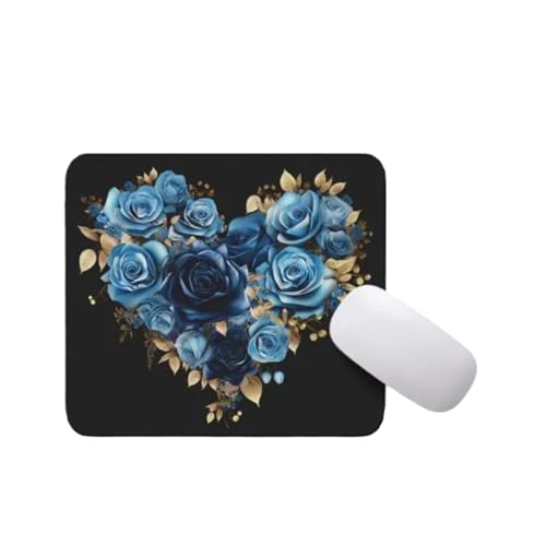 Blue Roses Heart