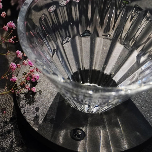 Timemore Crystal Eye Glass Coffee Dripper - Premium Pour Over Coffee Maker for Home & Office Brewing - Perfect for Specialty Coffee Enthusiasts & Baristas
