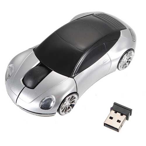 2.4G Wireless Optical Mouse with 1600DPI & 3D Scroll - USB Rechargeable Computer Mouse for Laptop, PC, Mac - Perfect for Office Work, Gaming & Travel Use