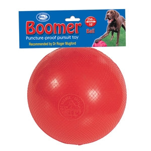 Boomer Pursuit Ball - Interactive Dog Toy for Fetch & Training | Durable Outdoor Flying Disc for Active Dogs | Perfect for Park Play, Beach Runs & Backyard Fun