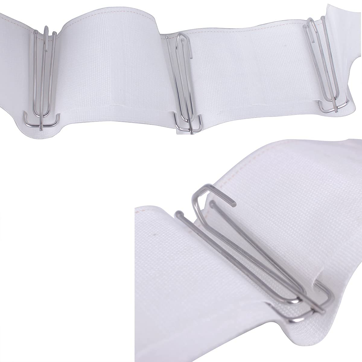Stainless Steel Curtain Pleater Hooks 30pcs - 4 Prong Traverse Drapery Clips for Drapes & Curtains | Heavy Duty Curtain Hooks for Smooth Rod Slides | Perfect for Living Room, Bedroom & Window Treatments