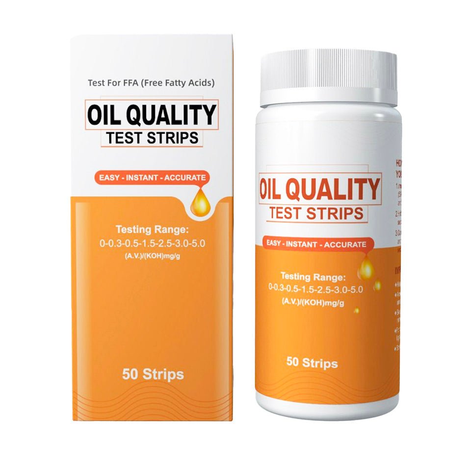 **Premium Cooking Oil Quality Test Strips - Fast & Accurate Oil Freshness Tester for Home & Restaurant Use - Perfect for Deep Fryers, Salad Dressings & Food Safety Checks**