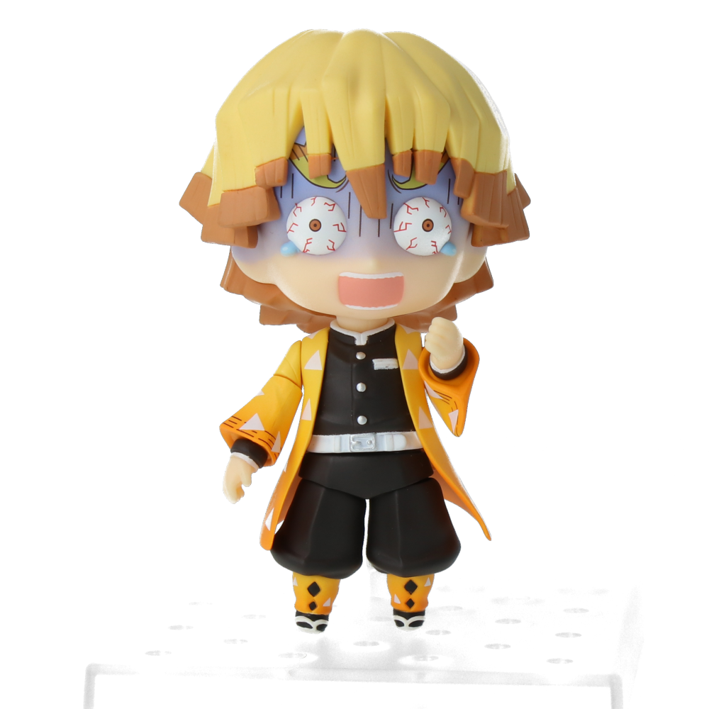 Nendoroid Zenitsu Agatsuma Demon Slayer Action Figure - Anime Collectible Toy from Kimetsu no Yaiba Series - Perfect for Display, Cosplay, and Anime Fans Gifts