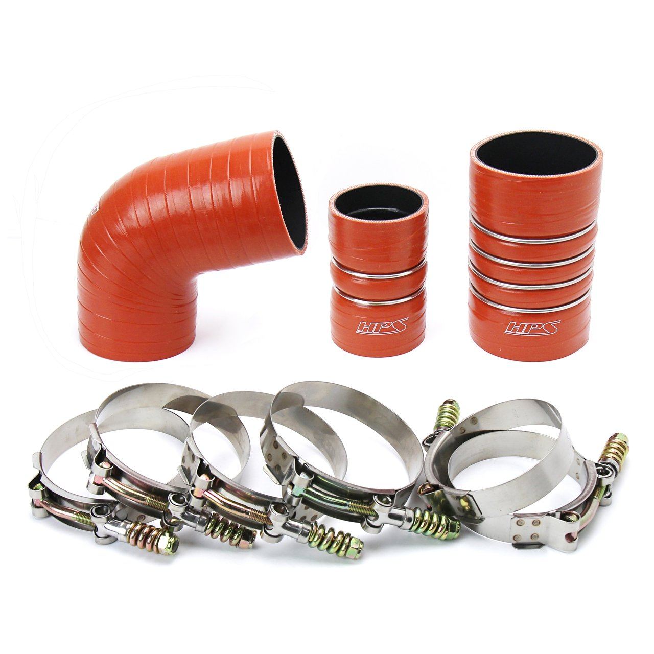 2006-2010 Chevy/GMC 3500 6.6L Duramax Intercooler Boot Kit - Heavy Duty Replacement for Improved Turbo Performance & Engine Efficiency - Perfect for Off-Roading, Towing & Diesel Performance Upgrades