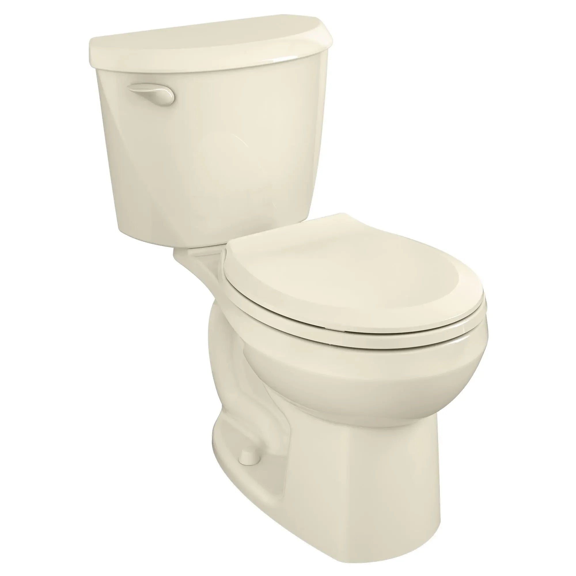 Colony® Two-Piece 1.6 GPF/6.0 LPF Standard Height Round Front Toilet Bowl Without Seat - Perfect for Small Bathrooms & Water-Efficient Homes