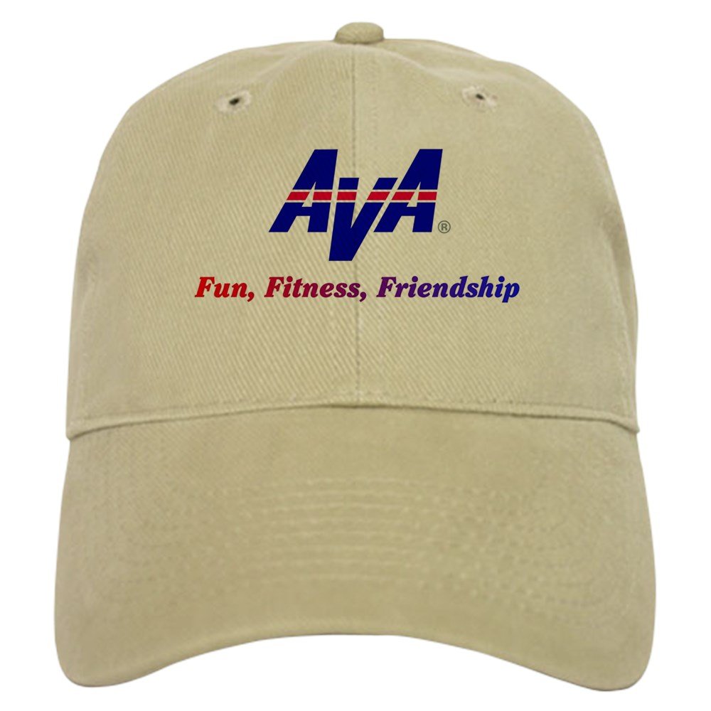 Ava Fun, Fitness, Friendship Baseball Cap - Adjustable Cotton Hat for Women & Men - Perfect for Gym, Running, Hiking & Outdoor Activities