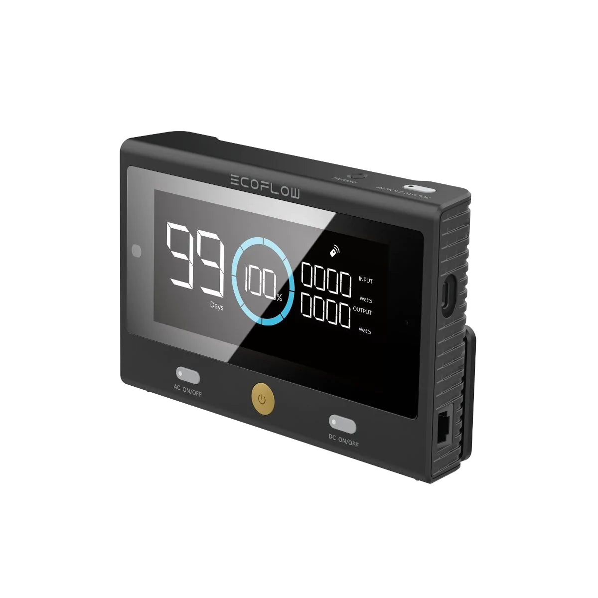 EcoFlow DELTA Pro Portable Power Station Remote Control - Smart Device for Outdoor Camping, RV Trips & Emergency Power Backup