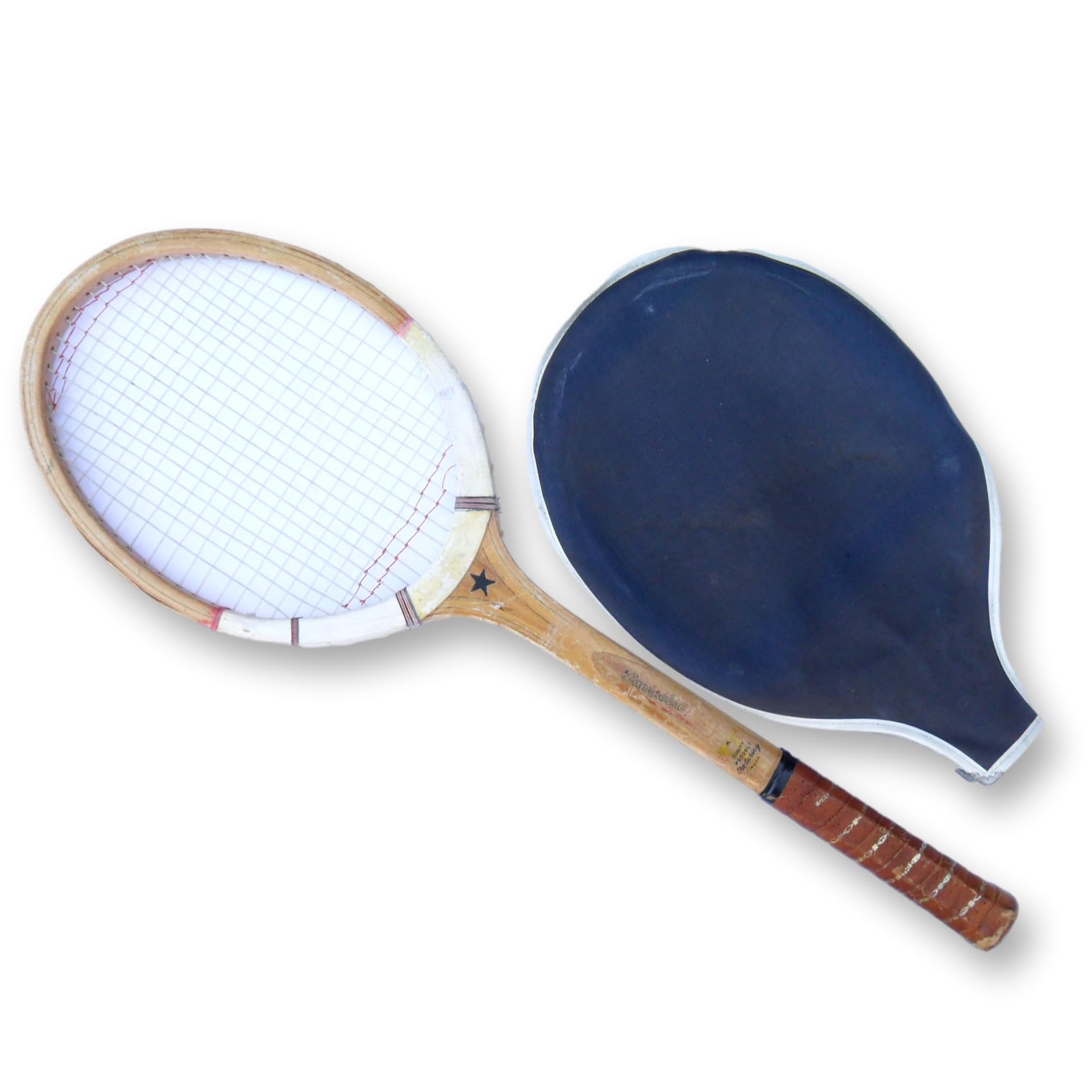 Vintage Wooden Tennis Rackets - Retro Wood Tennis Racquets for Collectors, Players & Fans - Perfect for Home Decor, Sports Memorabilia & Club Display