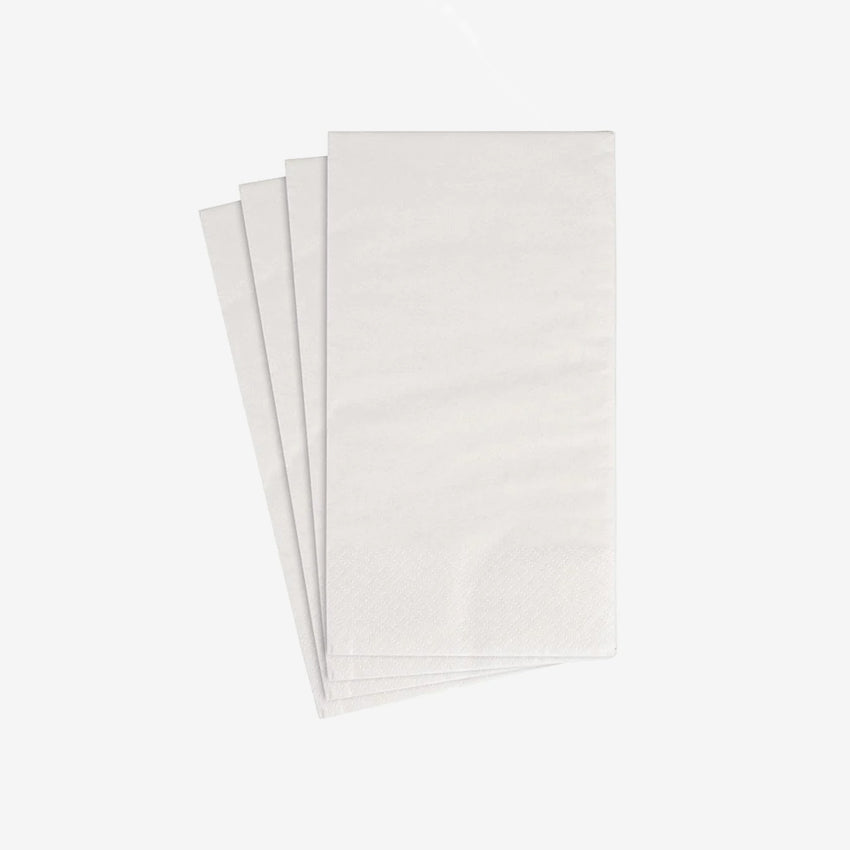Caspari Premium Linen Paper Napkins - 100% Biodegradable, Elegant Dinner & Party Tableware for Weddings, Events & Everyday Use