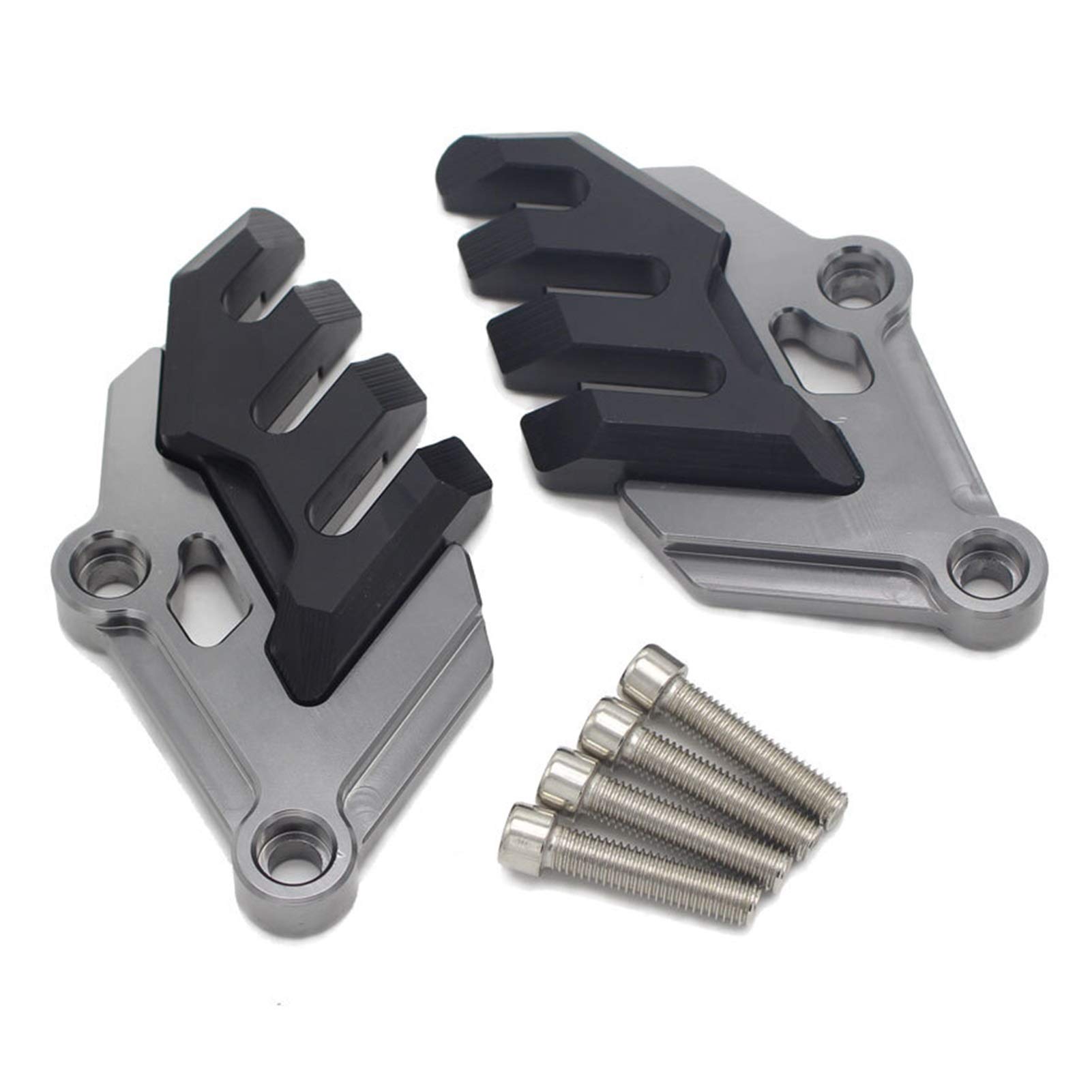 CNC Aluminum Motorcycle Front Brake Caliper Guard Cover for Kawasaki Z900 (2017) - Durable Protection for Street & Track Riding