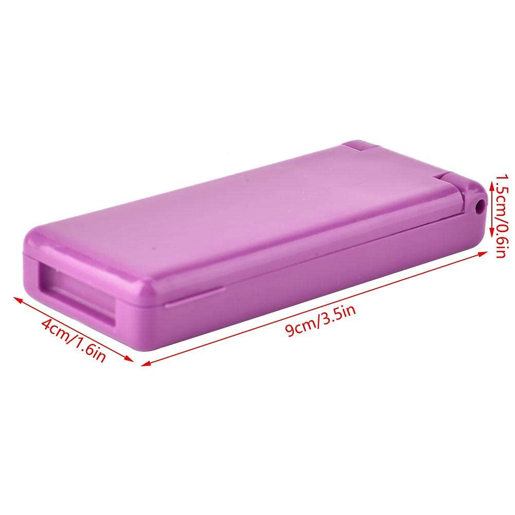 Latin Salsa Tango Dance Shoe Brush - Portable Foldable Ballroom Dancing Shoe Cleaner for Women & Men (5 Colors - Purple) | Perfect for Dance Studios, Competitions & Practice Sessions