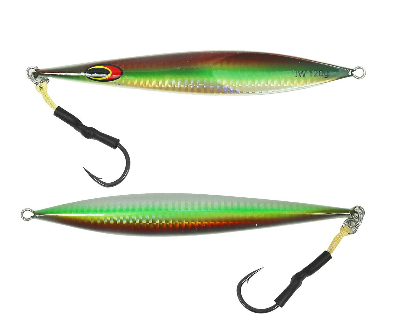 Jigging World MJ67 Slow Pitch Jigs - Premium Saltwater Fishing Lures for Vertical Jigging & Bottom Fishing - Perfect for Tuna, Grouper, and Snapper