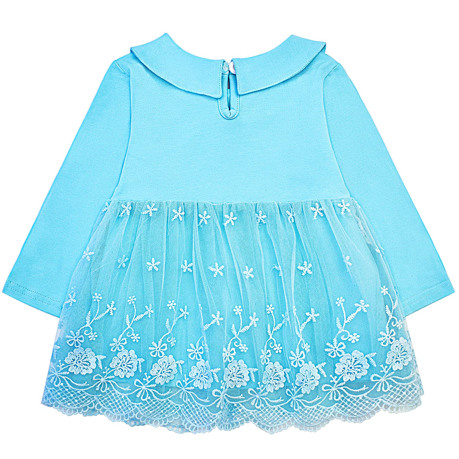 3-Piece Baby Girls Spring & Fall Outfit Set - Long Sleeve T-Shirt, Denim Jacket & Jeans | Cute Toddler Clothes for Playdates & Family Photos