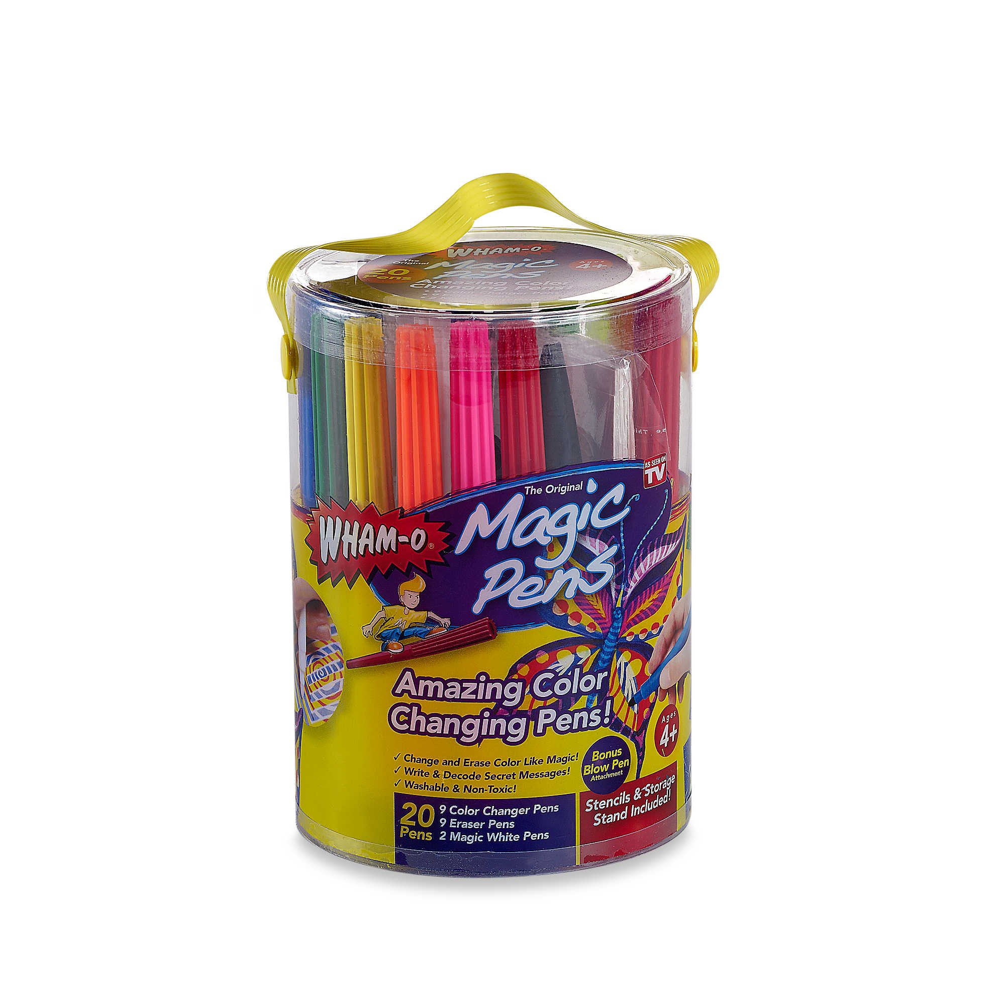 Wham-O Magic Pens - Fun & Colorful Writing Tools for Kids & Adults - Perfect for Drawing, Note Taking & Creative Projects
