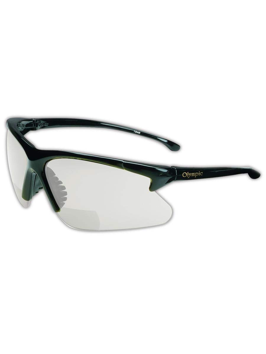 Jackson Safety 19878 30-06 Readers Safety Glasses +1.50 Diopter Clear Lens - Anti-Fog, Scratch-Resistant for DIY, Woodworking, Lab Work & Industrial Use