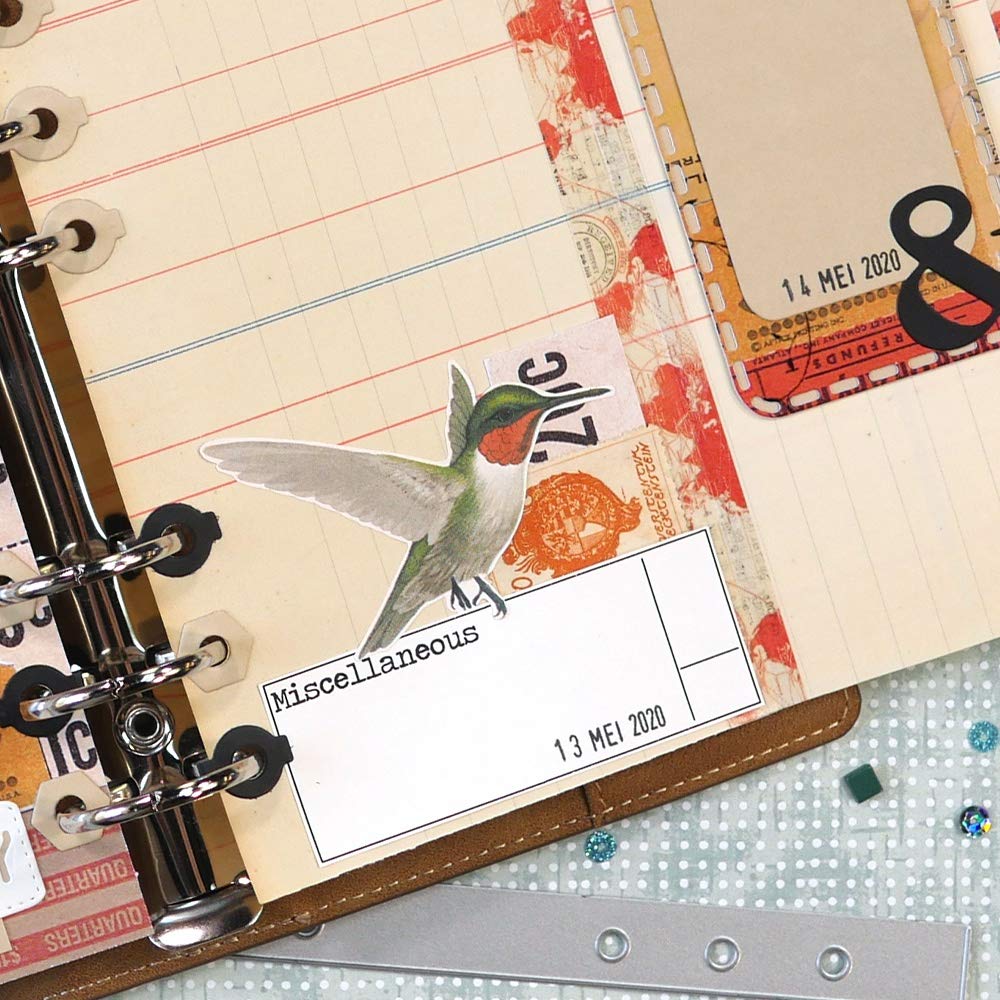 ELIZABETH CRAFT DESIGNS Clear Stamps - Sidekick Essentials 2 Stamp Set for Card Making, Scrapbooking & DIY Crafts | Perfect for Greeting Cards, Journals & Paper Projects