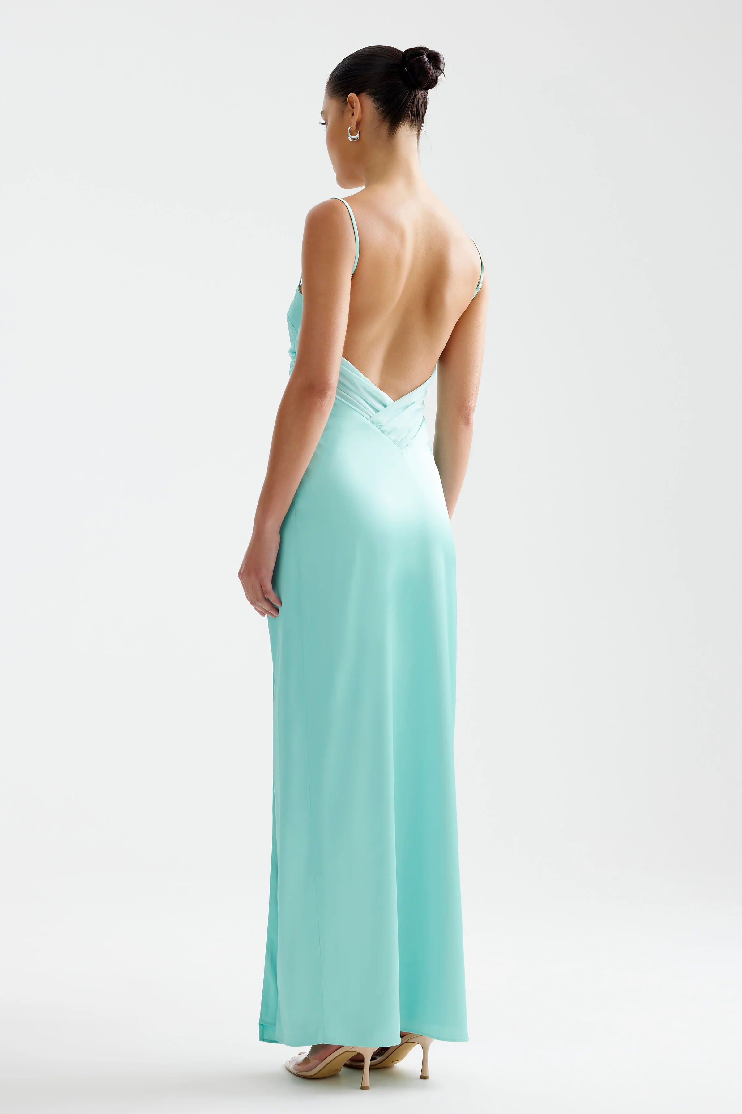 Kiri Dress Aqua - Elegant Women's Summer Dress for Casual & Beach Wear | Perfect for Vacations, Parties & Outdoor Events
