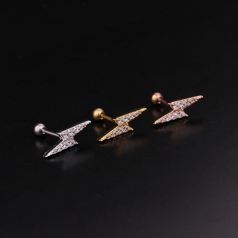 20G Surgical Steel Safety Pin Conch Daith Piercing Jewelry - Hypoallergenic Body Jewelry for Cartilage & Ear Piercings | Perfect for Everyday Wear & Unique Style