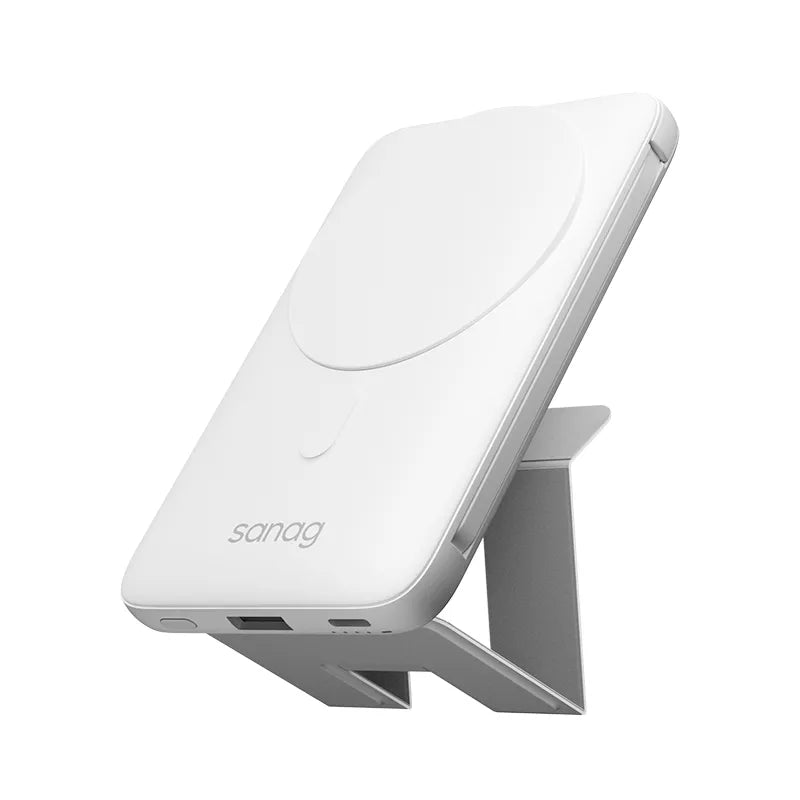 Sanag K60 Magnetic Wireless Fast Charging Power Bank 10000mAh - Portable Battery Pack for iPhone 15/14/13/12, Samsung Galaxy, AirPods | Perfect for Travel, Camping & Emergency Charging