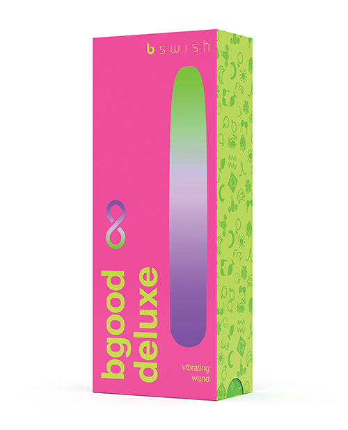 Bgood Infinite Deluxe Vibrator - Waterproof Rechargeable G-Spot Massager with 10 Vibration Modes, Sea Foam Green - Perfect for Couples Play & Solo Pleasure