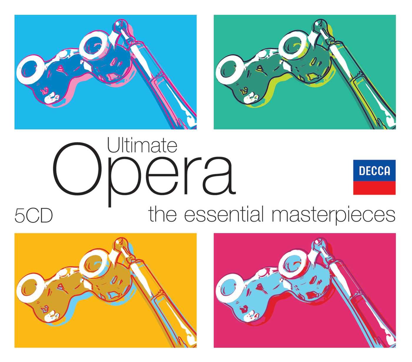 Ultimate Opera Collection - 5 CD Box Set with Classic Masterpieces | Perfect for Opera Enthusiasts & Home Entertainment