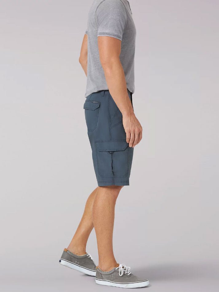 Lee Men's Extreme Motion Lightweight Crossroads Shorts - Slate | Comfortable & Durable for Workouts, Hiking & Casual Wear